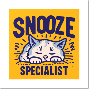 Snooze Specialist Posters and Art